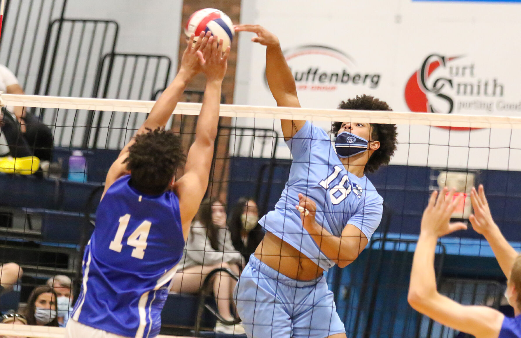 Belleville East vs. Alton Marquette boys volleyball